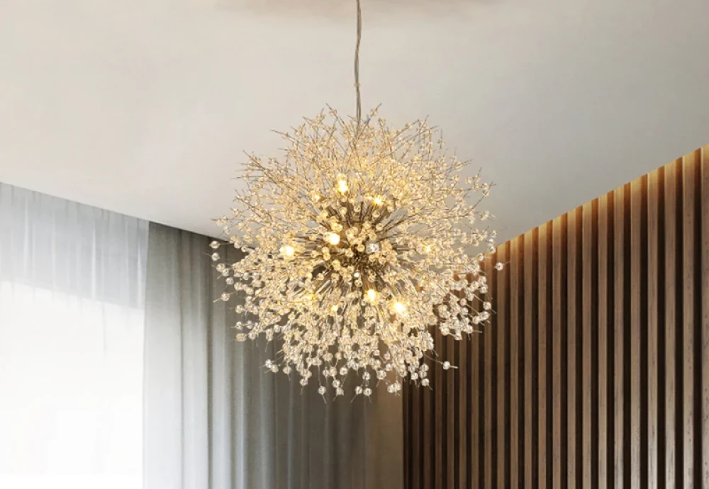 chandelier crystal ball